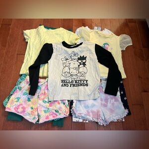 Girls size 6-9 clothing bundle (11 items)